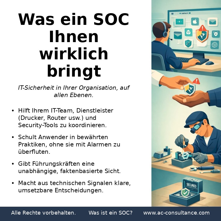 Was ist ein SOC? (Security Operations Center)