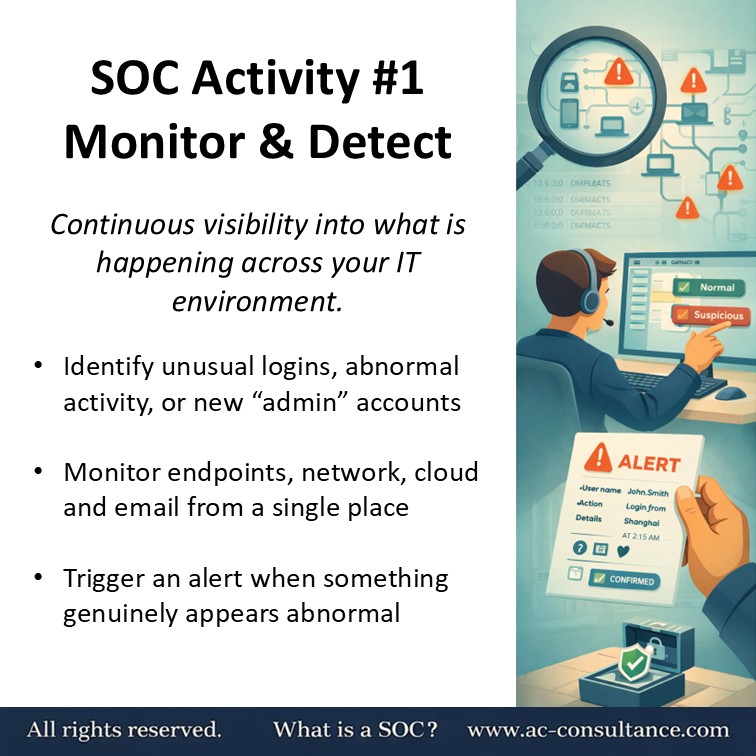 What is a SOC (Security Operations Center)?