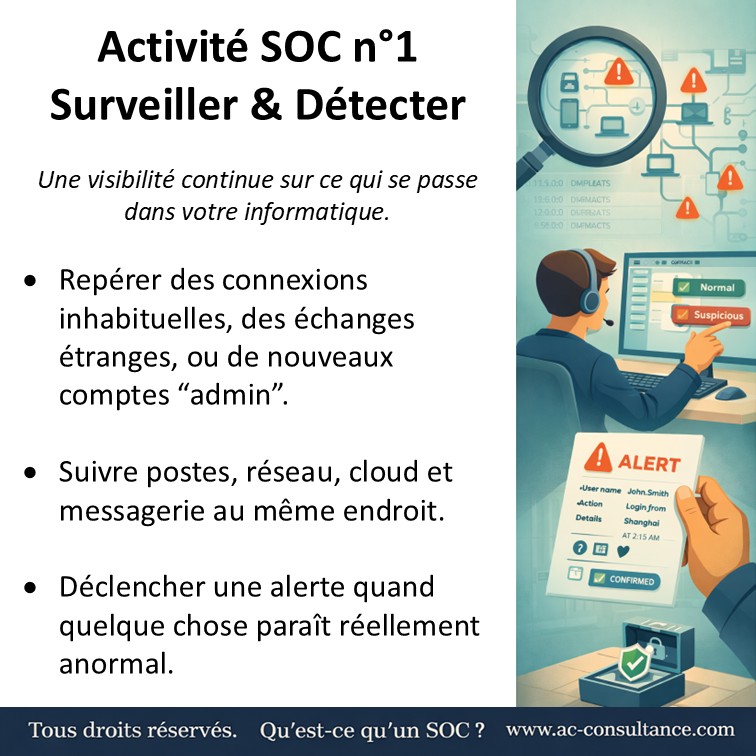 Qu’est-ce qu’un SOC (Security Operations Center) ?
