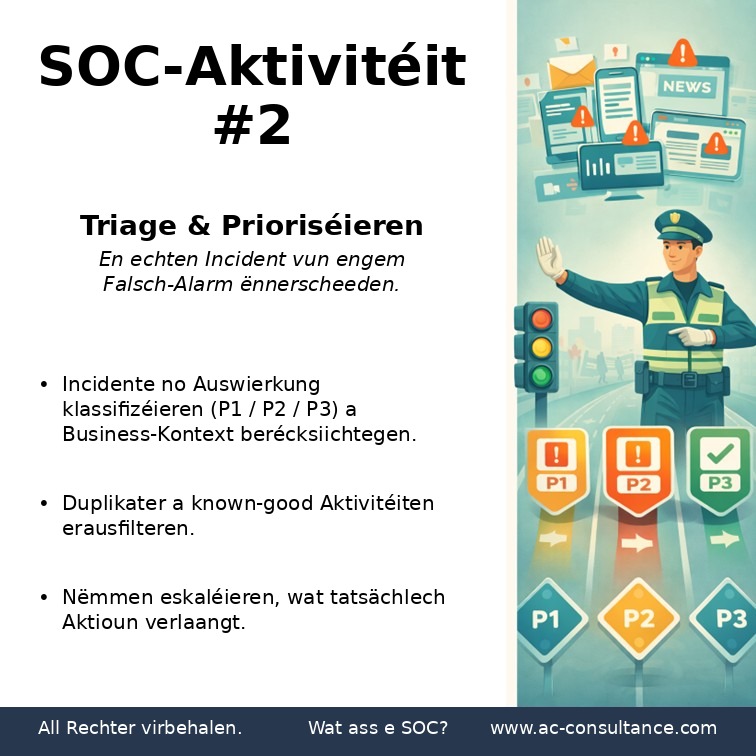 Wat ass e SOC (Security Operations Center)?